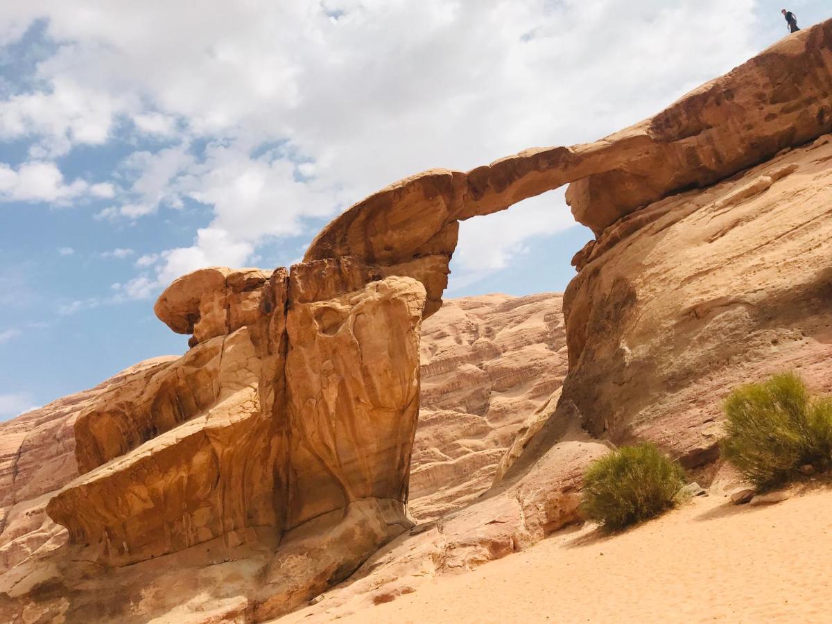 Sand And Stone Camp - Wadi Rum Desert 外观 照片